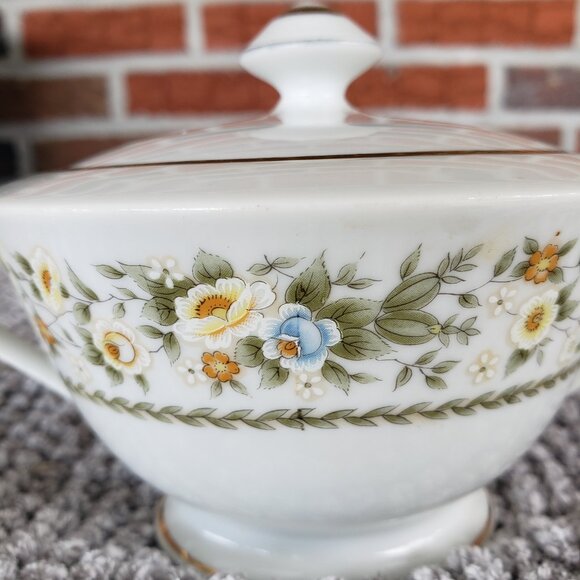 Priscilla China Sugar Bowl - Picture 2 of 8